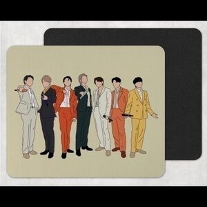 BTS Illustration Mouse Pad
